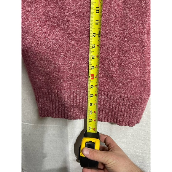 Athleta Sweater Wool Cashmere Pink/Red‎ Size Small - Picture 7 of 7